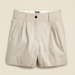 J. Crew Remi short in stretch linen blend Womens Size 12 New Without Tag shorts